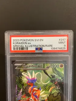 Pokemon Koraidon ex 247/198 SV01: Scarlet & Violet Base Set SIR PSA 9 MINT - Image 2