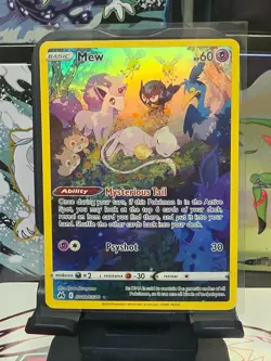 2023 Pokemon Sword & Shield Crown Zenith Galarian Gallery Mew #GG10/GG70 - Image 1