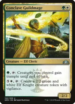 Conclave Guildmage 2x FOIL GRN MTG Guilds of Ravnica Uncommon MINT green white - Image 1