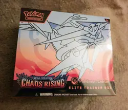 Pokemon Center Chaos Rising Elite Trainer Box ETB Sealed Exclusive - Image 1