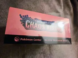 Pokemon Center Chaos Rising Elite Trainer Box ETB Sealed Exclusive - Image 4