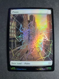 Plains 0189 (Foil) Land MTG Spider-Man - Image 1