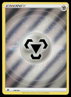Metal Energy Ultra Rare Crown Zenith CRZ 159/159 Pokemon NM 2023 - Image 1
