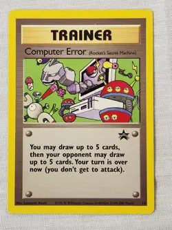 NM Computer Error - Normal #16 Black Star Promo Pokemon TCG - Image 1