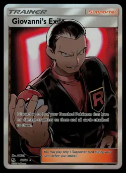 Giovanni's Exile 67/68 Hidden Fates Rare Ultra Pokemon - Image 1