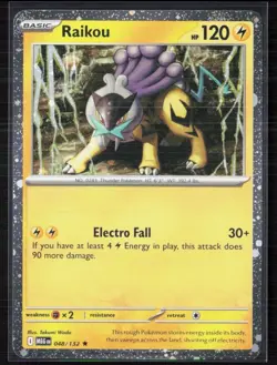 Raikou - 048/132 - Cosmos Holo - Promo - ME: Ascended Heroes - Pokemon - NM/M - Image 1