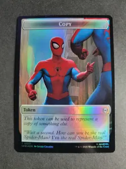 Human Citizen / Copy (Foil) Token MTG Spider-Man - Image 2