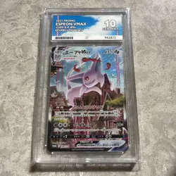 Pokemon Espeon Vmax Promo Japanese 189/s-p Eeveelution Gem Mint Ace 10 Full Art - Image 1