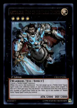 Artorigus, King of the Noble Knights Ultra Rare Cosmo Blazer CBLZ-EN086 - Image 1