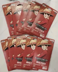 Lot Of 10 - One Piece TCG: Carrying On His Will Sleeved Booster OP-13 English - Image 1