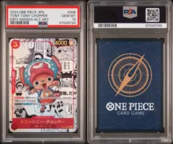 MANGA CHOPPER One Piece 2024 EB01 Memorial Collection Japanese #006 PSA 10 - Image 3