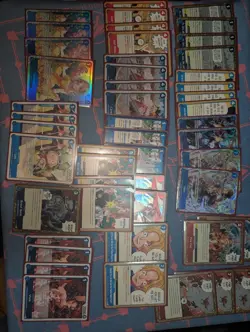 One Piece CCG Red Blue Lucy OP15 Deck - Rebecca, Sabo, fire fist - Image 1