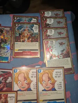 One Piece CCG Red Blue Lucy OP15 Deck - Rebecca, Sabo, fire fist - Image 5