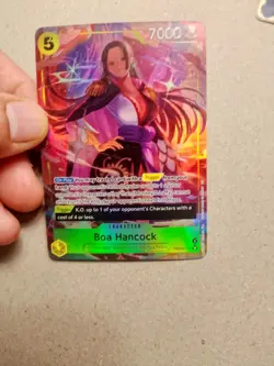 Boa Hancock PRB02-017 SR Alt Art One Piece TCG the Best Vol 2 English NEAR MINT - Image 1
