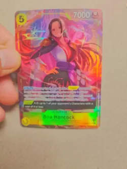 Boa Hancock PRB02-017 SR Alt Art One Piece TCG the Best Vol 2 English NEAR MINT - Image 2