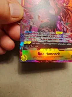 Boa Hancock PRB02-017 SR Alt Art One Piece TCG the Best Vol 2 English NEAR MINT - Image 4