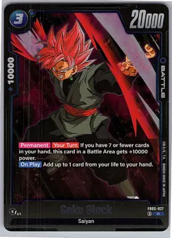 Dragon Ball Z DBZ TCG FB05-027 Goku Black Holo New Adventure FB05 Battle NM - Image 1
