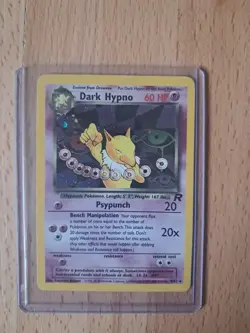 Pokemon Dark Hypno 9/82 Holo Team Rocket TCG Card Unlimited Rare WOTC Near Mint - Image 1