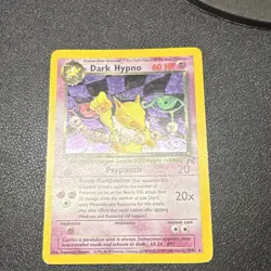 Pokemon TCG Dark Hypno Holo Rare English Team Rocket 9/82 1999 Unlimited - Image 2