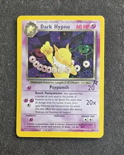 Pokemon TCG Dark Hypno 9/82 Team Rocket Holo Rare Unlimited - Image 3