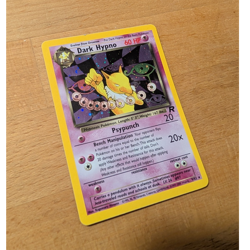 Pokemon TCG Dark Hypno Team Rocket Holo Rare Unlimited 9/82 60 HP English 2000 - Image 1