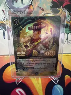 Woody - Jungle Guide (Store Championship Top 8) Disney Lorcana Promo Cards Holo - Image 1