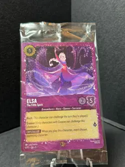 Elsa - The Fifth Spirit - Disney Lorcana Promo Cards (DLPC) - Image 1