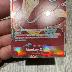 Monkey.D.Luffy (English Version 1st Anniversary Set) - One Piece Promotion Cards - Image 3
