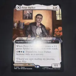 The Amazing Spider-man Peter Parker Nycc 2025 Magic The Gathering Promo Card - Image 3