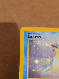 Pokemon Lapras Fossil Holo Card 10/62 Rare - Image 4