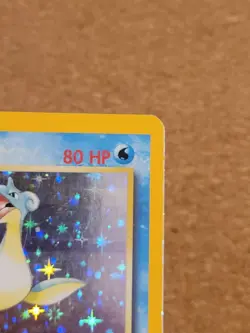 Pokemon Lapras Fossil Holo Card 10/62 Rare - Image 5