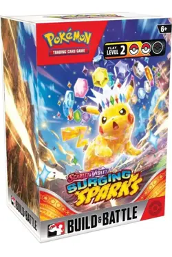 Pokemon TCG Surging Sparks Booster Bundle (6 Packs) Factory Sealed! New Cards - Image 1