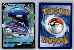Kyogre V 037/159 Holo V Rare Crown Zenith Pokemon Card Near Mint - Image 3