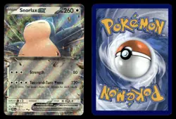 Snorlax ex 076/131 Double Rare Holo Prismatic Evolutions Pokemon Card - Image 1