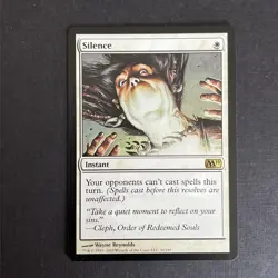 MTG Silence - M11 - Magic: The Gathering - Image 1