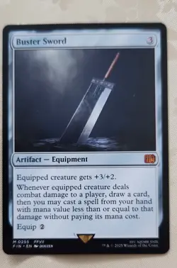 Buster Sword Final Fantasy Regular - Image 1