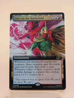 x1 Love on the Battlefield - Extended MTG: Marvel Super Heroes #0408 - Image 1