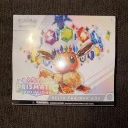 Pokemon Prismatic Evolutions Elite Trainer Box ETB Sealed New Factory Wrapped - Image 1
