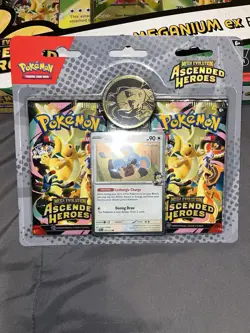 Pokemon Ascended Heroes Deluxe Pin Collection & Mega Meganium EX lot. New/Sealed - Image 3