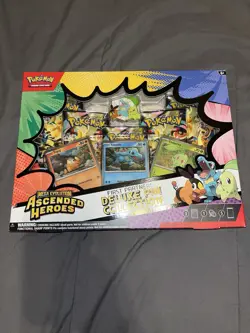 Pokemon Ascended Heroes Deluxe Pin Collection & Mega Meganium EX lot. New/Sealed - Image 5