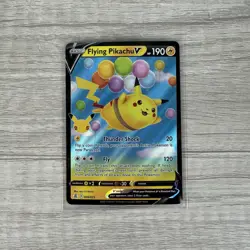 Flying Pikachu V NM 006/025 Celebrations Pokemon Holo V Rare - Image 1
