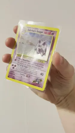 Sabrina's Gengar 14/132 Holo Gym Heroes- Pokemon TCG WOTC: LP-/MP+ - Image 2