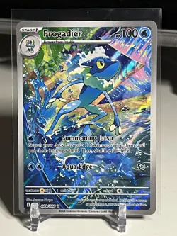 Pokemon TCG Frogadier - 089/086 ME04: Chaos Rising Illustration Rare IR - Image 1