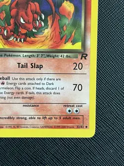 Pokemon TCG Dark Charmeleon 32/82 1st Edition Team Rocket (English) - NM- - Image 5