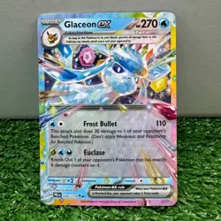 Glaceon ex 026/131 Holo Double Rare Prismatic Evolutions NM - Image 1