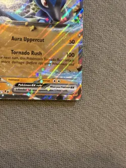 Lucario Ex 51/131 Pokemon TCG S&V Prismatic Evolutions Double Rare Holo NM - Image 4