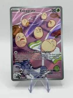 Pokemon TCG Surging Sparks Exeggcute Illustration Rare 192/191 Full Art - Image 1