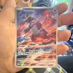 Groudon 99/182 Holo Rare Sword & Shield Silver Tempest Pokemon TCG 2022 - Image 1