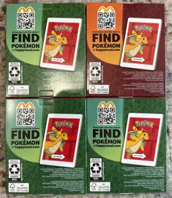 McDonald's 2024 Pokemon Sealed Promo Packs Lot Of 4 - Image 2