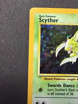 1999 Pokemon Scyther Jungle #10/64 Holo Rare Unlimited - Very Clean Holo NM - Image 4